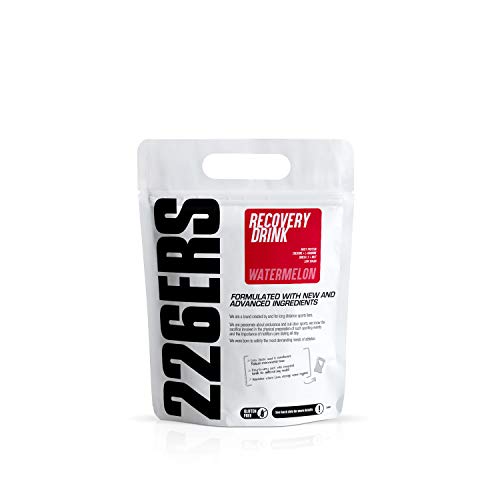 226ERS Recovery Drink, Recuperador Muscular con Proteína Whey, Creatina, Hidratos de Carbono, Triglicéridos y L-Arginina, Sandía - 500 gr 226ERS Recovery Drink, Recuperador Muscular con Proteína Whey, Creatina, Hidratos de Carbono, Triglicéridos y L-Arginina, Sandía - 500 gr