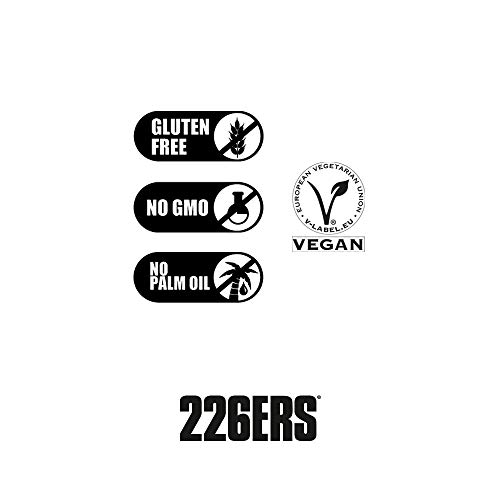 226ERS Vegan Protein, Proteina en Polvo, Vegana, Sin Gluten y Sin Lactosa, Frutos Rojos - 700 gr