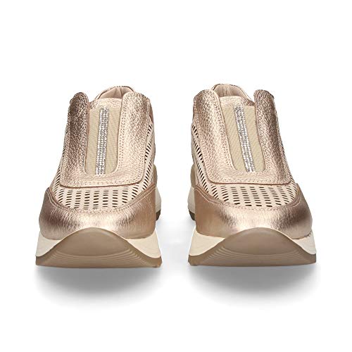 24 HORAS 23970, Zapatillas sin Cordones para Mujer, Dorado (Jazmin 3), 40 EU 24 HORAS 23970, Zapatillas sin Cordones para Mujer, Dorado (Jazmin 3), 40 EU