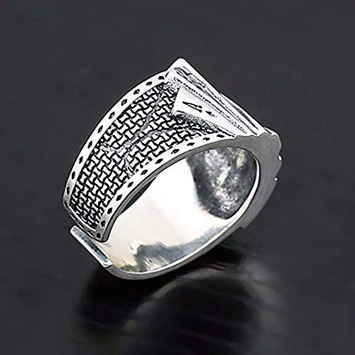 24 JOYAS Anillos Ajustables Póker Gótico Punk. Anillo Escalera de Póker Estilo rockero Unisex (Picas) 24 JOYAS Anillos Ajustables Póker Gótico Punk. Anillo Escalera de Póker Estilo rockero Unisex (Picas)