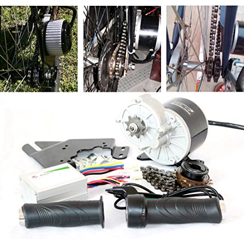 24V36V 350W Kit eléctrico de la conversión de la vespa del kit del motor eléctrico de Bici eléctrica casera de Bike L-FASTER EBike de la bici de E-Bike de DIY (24V350W) 24V36V 350W Kit eléctrico de la conversión de la vespa del kit del motor eléctrico de Bici eléctrica casera de Bike L-FASTER EBike de la bici de E-Bike de DIY (24V350W)