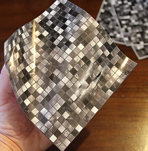 24x Negro blanco Lámina impresa 2d PEGATINAS lisas para pegar sobre azulejos cuadrados de 15cm en cocina, baños – resistentes al agua y aceite 24x Negro blanco Lámina impresa 2d PEGATINAS lisas para pegar sobre azulejos cuadrados de 15cm en cocina, baños – resistentes al agua y aceite
