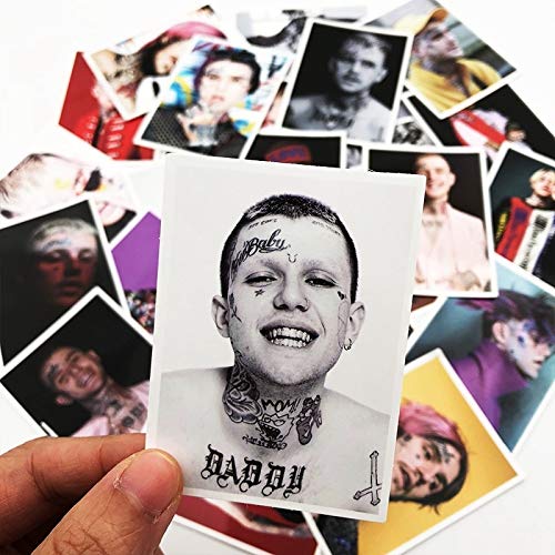 25 Unids/Lote Rapero Cantante Boy Lil Peep Pegatinas para Coche Laptop PVC Bicicleta Mochila Home Decal DIY Impermeable PVC Juguete Pegatinas 25 Unids/Lote Rapero Cantante Boy Lil Peep Pegatinas para Coche Laptop PVC Bicicleta Mochila Home Decal DIY Impermeable PVC Juguete Pegatinas