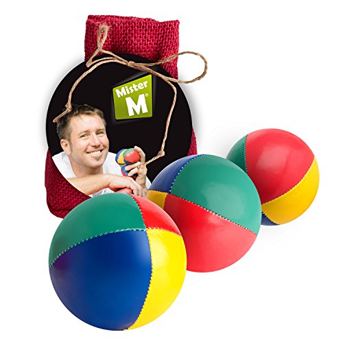 ✓ 3 Bolas para Malabares Relleno Orgánico ✓ con Bolsa Video En Línea ✓ por “Mister M” ✓ 3 Bolas para Malabares Relleno Orgánico ✓ con Bolsa Video En Línea ✓ por “Mister M”