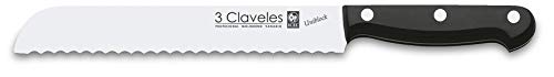 3 Claveles Juego, 5 Cuchillos + Chaira + Estuche de Transporte, Línea Uniblock, Acero Inoxidable, Negro, 0 cm 3 Claveles Juego, 5 Cuchillos + Chaira + Estuche de Transporte, Línea Uniblock, Acero Inoxidable, Negro, 0 cm