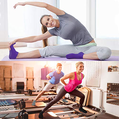 3 pares de calcetines antideslizantes para mujer, yoga, pilates, ballet, baile, fitness, entrenamiento de pies descalzos, trampolín Sox UK 4-10 / EU 35-42 3 pares de calcetines antideslizantes para mujer, yoga, pilates, ballet, baile, fitness, entrenamiento de pies descalzos, trampolín Sox UK 4-10 / EU 35-42