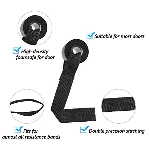 3 Pcs Ancla De Puerta, Door Anchor Entrenamiento En Suspensión Sistema De Tope para La Puerta para El Uso con Cables De Formación De Fitness Y Ejercicio Banda De Resistencia 3 Pcs Ancla De Puerta, Door Anchor Entrenamiento En Suspensión Sistema De Tope para La Puerta para El Uso con Cables De Formación De Fitness Y Ejercicio Banda De Resistencia