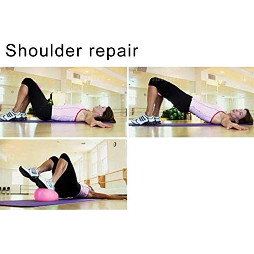 3 PCS Mini Yoga Pilates bola a prueba de explosiones de PVC bola equilibrada gimnástico de la aptitud ejercicio de entrenamiento con paja, Diámetro: 25 cm (rosa) Práctico equipo de gimnasia en el hoga 3 PCS Mini Yoga Pilates bola a prueba de explosiones de PVC bola equilibrada gimnástico de la aptitud ejercicio de entrenamiento con paja, Diámetro: 25 cm (rosa) Práctico equipo de gimnasia en el hoga