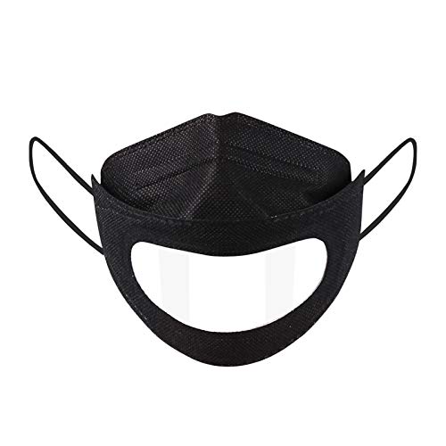 3 Piezas Plástico Transparente Visible Adulto_Máscara, Reutilizable Lavable y Transpirable Bandanas Limpieza Fácil 3 Piezas Plástico Transparente Visible Adulto_Máscara, Reutilizable Lavable y Transpirable Bandanas Limpieza Fácil