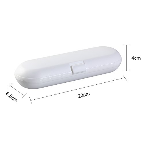 3 Piezas Portátil Estuche de viaje para cepillo eléctrico de dientes, URAQT Bolsa Caja protectora de transporte para Oral-B y Philips 3 Piezas Portátil Estuche de viaje para cepillo eléctrico de dientes, URAQT Bolsa Caja protectora de transporte para Oral-B y Philips