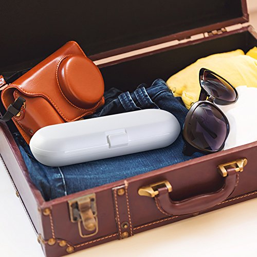 3 Piezas Portátil Estuche de viaje para cepillo eléctrico de dientes, URAQT Bolsa Caja protectora de transporte para Oral-B y Philips 3 Piezas Portátil Estuche de viaje para cepillo eléctrico de dientes, URAQT Bolsa Caja protectora de transporte para Oral-B y Philips