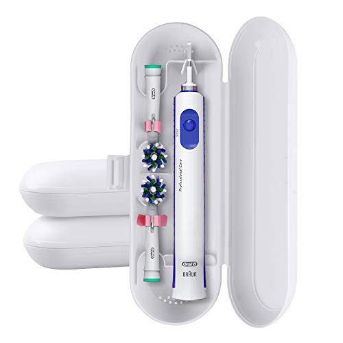 3 Piezas Portátil Estuche de viaje para cepillo eléctrico de dientes, URAQT Bolsa Caja protectora de transporte para Oral-B y Philips 3 Piezas Portátil Estuche de viaje para cepillo eléctrico de dientes, URAQT Bolsa Caja protectora de transporte para Oral-B y Philips