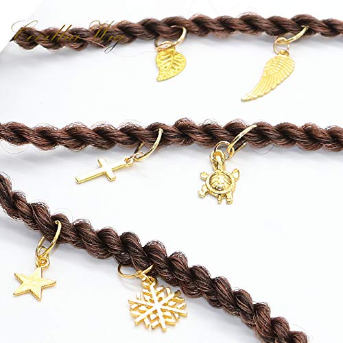 340 unidades de horquillas para el pelo, de aluminio, para trenzas, accesorios (oro y plata) 340 unidades de horquillas para el pelo, de aluminio, para trenzas, accesorios (oro y plata)