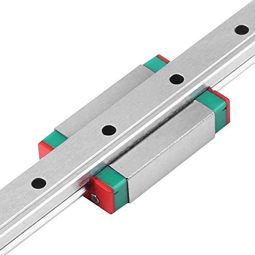 3D Máquina CNC 250/300/400/500/550 mm Guía de Carril Lineal Diapositivas de Deslizamiento Lineal Riel con Carro de Bloqueo para Impresora (300mm) 3D Máquina CNC 250/300/400/500/550 mm Guía de Carril Lineal Diapositivas de Deslizamiento Lineal Riel con Carro de Bloqueo para Impresora (300mm)