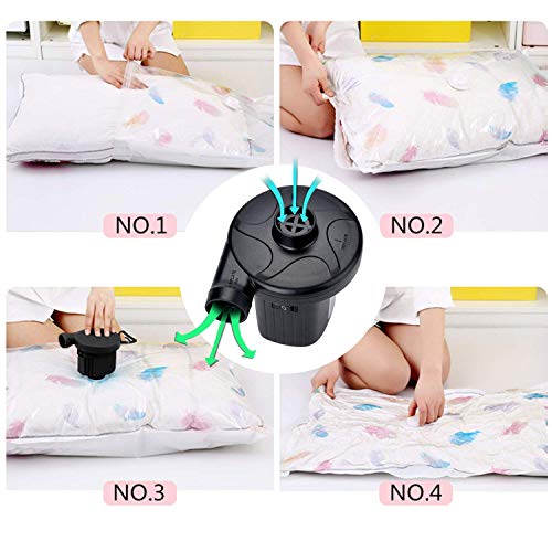 3T6B Bomba de Aire Eléctrica Recargable, Rápida Inflar/Desinflar con 3 Boquellas, Función de Banco de Energía, Portátil Hinchable Inflador, para Playas, Acampar, Colchón de Aire, Anillo de Natación 3T6B Bomba de Aire Eléctrica Recargable, Rápida Inflar/Desinflar con 3 Boquellas, Función de Banco de Energía, Portátil Hinchable Inflador, para Playas, Acampar, Colchón de Aire, Anillo de Natación