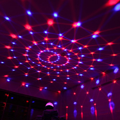 3W RGB Control remoto Mini LED bola mágica lámpara efecto luz de la etapa para discoteca KTV Club barra Inicio partido