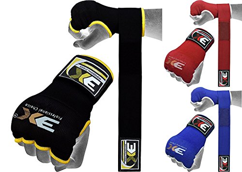 3X Professional Choice Guantes internos de Boxeo Acolchados de Gel Envolturas de Manos MMA Training Puño Protector Vendas Mitones