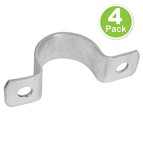 4 abrazaderas de fijación M762 con orificios en forma de U, grosor de 3,5 mm, hierro galvanizado, diámetro de tubo: 76 mm, tornillos no incluidos en el envío. 4 abrazaderas de fijación M762 con orificios en forma de U, grosor de 3,5 mm, hierro galvanizado, diámetro de tubo: 76 mm, tornillos no incluidos en el envío.