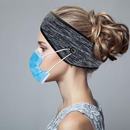 4 Diademas de Orejas Cálidas Diademas de Orejeras Diademas Deportivas Antideslizantes Diadema Elástica para Correr con Botones para Clima Frío Deportes al Aire Libre Fitness Invierno Correr 4 Diademas de Orejas Cálidas Diademas de Orejeras Diademas Deportivas Antideslizantes Diadema Elástica para Correr con Botones para Clima Frío Deportes al Aire Libre Fitness Invierno Correr
