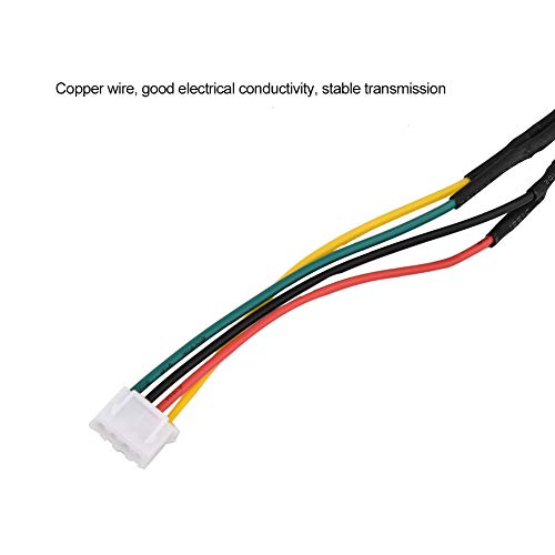 4 Núcleos Cable del Timbre, 30m 0.5mm² Cable de Cobre Flexible Redondo para Sistema de Videoportero