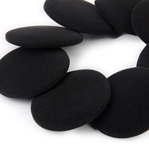 4 Pares de Reemplazos de Almohadillas de Auriculares de 55 mm de Espuma 4 Pares de Reemplazos de Almohadillas de Auriculares de 55 mm de Espuma