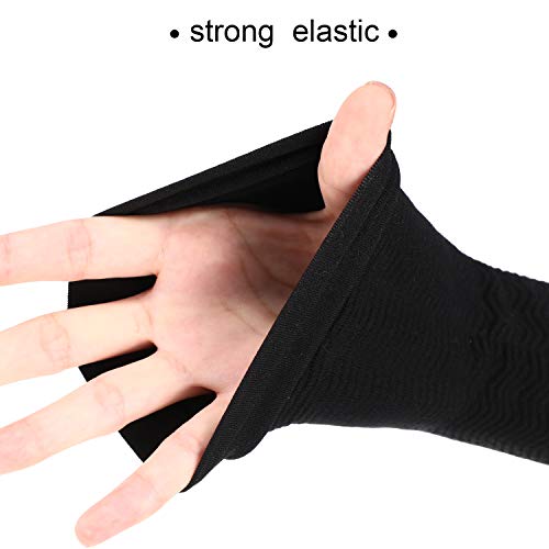 4 Pares Mangas de Brazo de Adelgazar Manguitos de Compresión de Brazo Elástico Formadores de Brazo de Fitness Deportivo para Mujeres Niñas Pérdida de Peso (Color Negro y Desnudo) 4 Pares Mangas de Brazo de Adelgazar Manguitos de Compresión de Brazo Elástico Formadores de Brazo de Fitness Deportivo para Mujeres Niñas Pérdida de Peso (Color Negro y Desnudo)