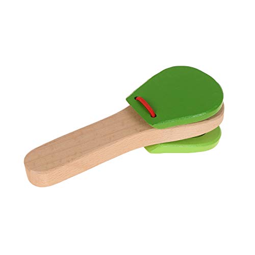 4 PCS Castañuelas De Madera Creativa Clapper Educación Temprana Música Juguetes For Niños, Color Al Azar, Juguetes Intelectuales, Liqingshangmao