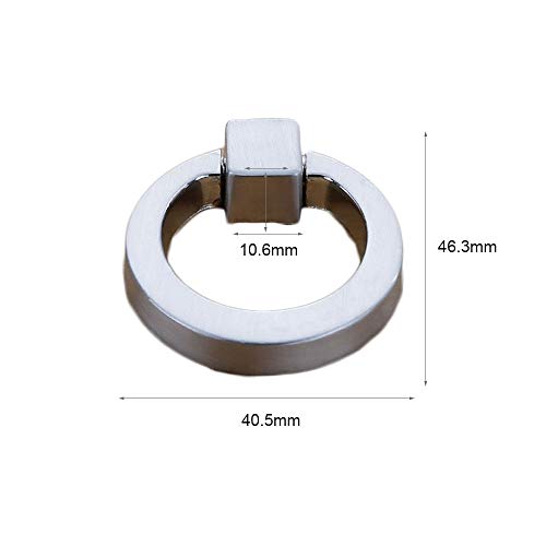 4 piezas de tirador de anillo armario, Anilla para armarios, Tirador Manija Anillo, cocina gabinetes muebles herrajes estilo tirador para cajón dorada, para Puertas, Armarios de Cocina,Cajones 4 piezas de tirador de anillo armario, Anilla para armarios, Tirador Manija Anillo, cocina gabinetes muebles herrajes estilo tirador para cajón dorada, para Puertas, Armarios de Cocina,Cajones