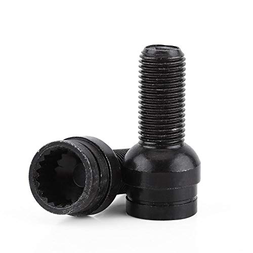 4 piezas M14 * 1,5 mm Tornillos antirribo de acero y tuercas de seguridad 4 piezas M14 * 1,5 mm Tornillos antirribo de acero y tuercas de seguridad