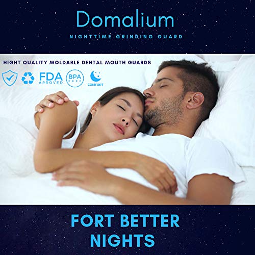 4 x Ferula Dental De Descarga Nocturna Anti Bruxismo Dispositivo Dental Contra El Rechinado De Dientes 4 Protectores Caja De Almacenamiento 12 Tabletas Antibacterianas BONUS Guía de Mantenimiento 4 x Ferula Dental De Descarga Nocturna Anti Bruxismo Dispositivo Dental Contra El Rechinado De Dientes 4 Protectores Caja De Almacenamiento 12 Tabletas Antibacterianas BONUS Guía de Mantenimiento
