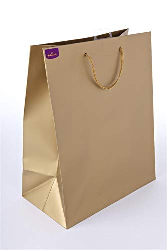 4 x HM oro bolsa de regalo tamaño grande 33 cm de alto x 26,5 cm
