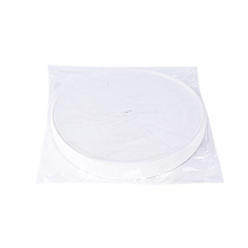 40metros Elástico Cinta Banda Goma Elástica Ancho 2cm Blanco Tejido de Costura Ropa Manualidades Artesanía DIY 40metros Elástico Cinta Banda Goma Elástica Ancho 2cm Blanco Tejido de Costura Ropa Manualidades Artesanía DIY