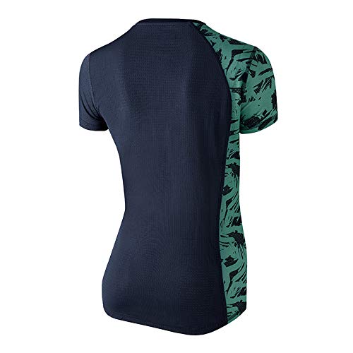 42K Running - Camiseta técnica Lotus Mujer Midnight Blue L