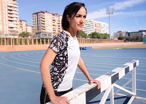 42K Running - Camiseta técnica Lotus Mujer Midnight Blue XL