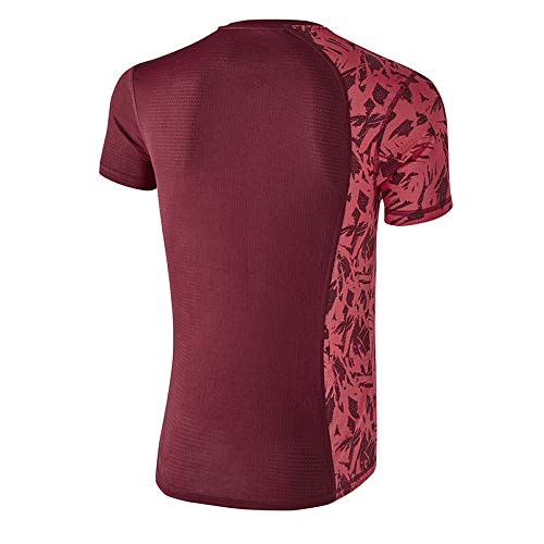 42K Running - Camiseta técnica Lotus Wine Hombre XXL