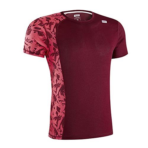 42K Running - Camiseta técnica Lotus Wine Hombre XXL