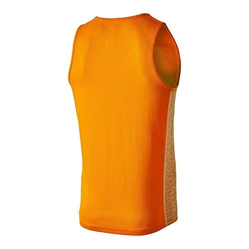 42K Running - Camiseta técnica Tirantes 42k XION2 Summer para Hombre Fluor Orange