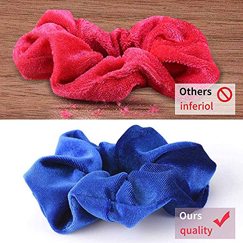 45 Colores Velvet Elástico Hair Scrunchies, Lazos Elásticos De Banda Pelo Stretchy Multicolor De Terciopelo Accesorios Para El Cabello Ponytail Titular Para Mujeres Niñas Accesorios 45 Colores Velvet Elástico Hair Scrunchies, Lazos Elásticos De Banda Pelo Stretchy Multicolor De Terciopelo Accesorios Para El Cabello Ponytail Titular Para Mujeres Niñas Accesorios
