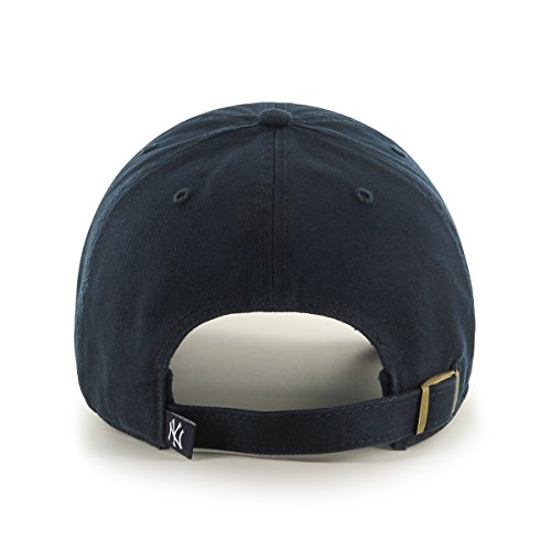 47 Brand- Gorra de Adulto, New York Yankees Clean Up, Azul Marino, Talla única 47 Brand- Gorra de Adulto, New York Yankees Clean Up, Azul Marino, Talla única