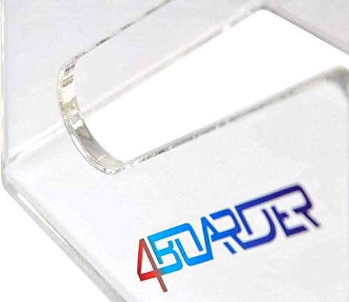 4boarder® Double sujetador fijación soporte de pared para 2 tablas de wakeboard, snowboard, kiteboard, longboard, skateboard, wakeskate, skimboard 4boarder® Double sujetador fijación soporte de pared para 2 tablas de wakeboard, snowboard, kiteboard, longboard, skateboard, wakeskate, skimboard