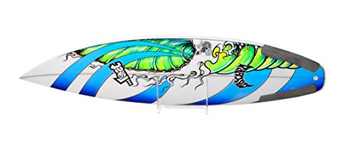4boarder Wave Sujetador fijación Soporte de Pared para los Tipos de Tablas Grandes, como Tabla Plancha de Surf, Surfboard, Longboard, Malibu, Gun, Funboard, Shortboard, Fish 4boarder Wave Sujetador fijación Soporte de Pared para los Tipos de Tablas Grandes, como Tabla Plancha de Surf, Surfboard, Longboard, Malibu, Gun, Funboard, Shortboard, Fish