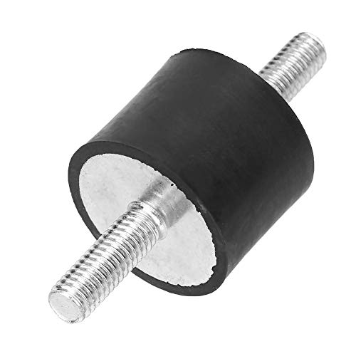 4pcs M6 Soportes Aislantes de Goma Antivibración Con 2 Pernos Roscados Amortiguador Doble Extremos Tornillo Soportes de Amortiguación de Vibraciones Silent Block Damper(VV25*20 M6*18) 4pcs M6 Soportes Aislantes de Goma Antivibración Con 2 Pernos Roscados Amortiguador Doble Extremos Tornillo Soportes de Amortiguación de Vibraciones Silent Block Damper(VV25*20 M6*18)