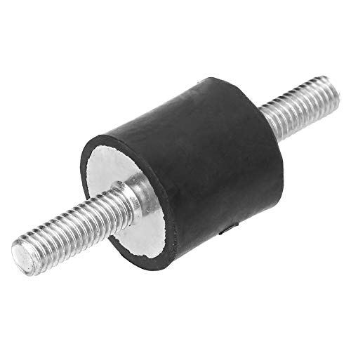 4pcs M6 Soportes Aislantes de Goma Antivibración Con 2 Pernos Roscados Amortiguador Doble Extremos Tornillo Soportes de Amortiguación de Vibraciones Silent Block Damper(VV20*20 M6*18) 4pcs M6 Soportes Aislantes de Goma Antivibración Con 2 Pernos Roscados Amortiguador Doble Extremos Tornillo Soportes de Amortiguación de Vibraciones Silent Block Damper(VV20*20 M6*18)
