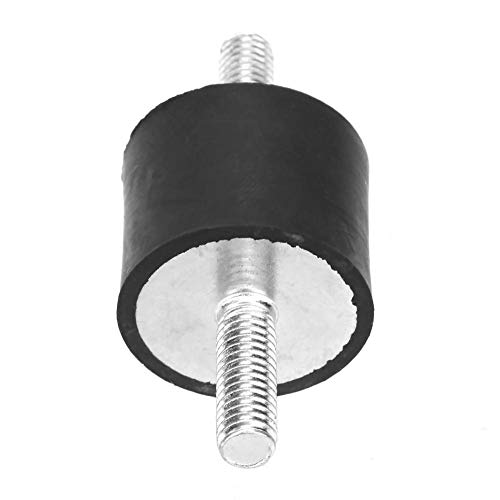 4pcs M6 Soportes Aislantes de Goma Antivibración Con 2 Pernos Roscados Amortiguador Doble Extremos Tornillo Soportes de Amortiguación de Vibraciones Silent Block Damper(VV25*20 M6*18) 4pcs M6 Soportes Aislantes de Goma Antivibración Con 2 Pernos Roscados Amortiguador Doble Extremos Tornillo Soportes de Amortiguación de Vibraciones Silent Block Damper(VV25*20 M6*18)