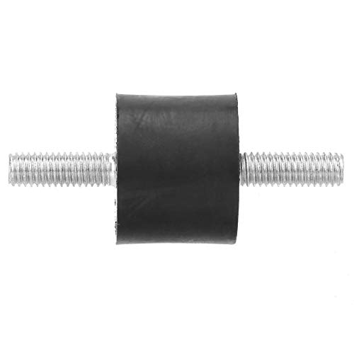 4pcs M6 Soportes Aislantes de Goma Antivibración Con 2 Pernos Roscados Amortiguador Doble Extremos Tornillo Soportes de Amortiguación de Vibraciones Silent Block Damper(VV25*20 M6*18) 4pcs M6 Soportes Aislantes de Goma Antivibración Con 2 Pernos Roscados Amortiguador Doble Extremos Tornillo Soportes de Amortiguación de Vibraciones Silent Block Damper(VV25*20 M6*18)