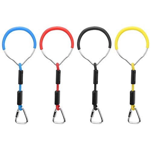 4PCS/Set Niños Columpio Colorido Anillo de Gimnasia Accesorio de Cuerda Deportiva para niños 4PCS/Set Niños Columpio Colorido Anillo de Gimnasia Accesorio de Cuerda Deportiva para niños