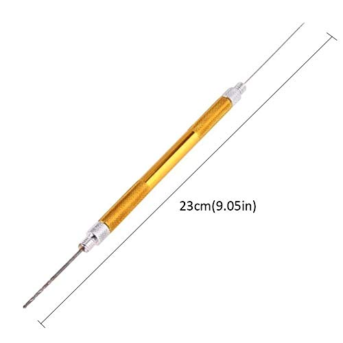 5-en-1 Kit de Pesca de la Carpa Aparejo Cebo de la Aguja del Sistema de Herramienta boilie Cebo Taladro Stringer, Aguja con aleación de Aluminio Antideslizante Mango Amarillo 5-en-1 Kit de Pesca de la Carpa Aparejo Cebo de la Aguja del Sistema de Herramienta boilie Cebo Taladro Stringer, Aguja con aleación de Aluminio Antideslizante Mango Amarillo