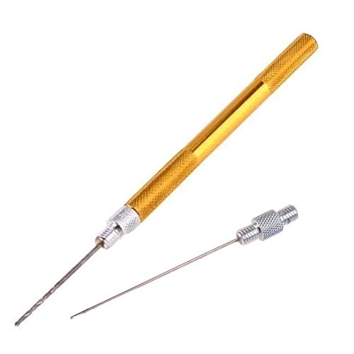5-en-1 Kit de Pesca de la Carpa Aparejo Cebo de la Aguja del Sistema de Herramienta boilie Cebo Taladro Stringer, Aguja con aleación de Aluminio Antideslizante Mango Amarillo 5-en-1 Kit de Pesca de la Carpa Aparejo Cebo de la Aguja del Sistema de Herramienta boilie Cebo Taladro Stringer, Aguja con aleación de Aluminio Antideslizante Mango Amarillo