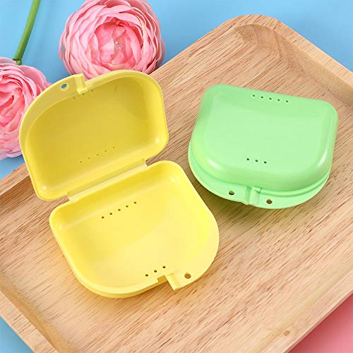 5 Pièces Caja de Retenedor Caja de Prótesis Dental Caja de Protector Bucal Porta Dentaduras de Ortodoncia Contenedor de Almacenamiento 5 Pièces Caja de Retenedor Caja de Prótesis Dental Caja de Protector Bucal Porta Dentaduras de Ortodoncia Contenedor de Almacenamiento
