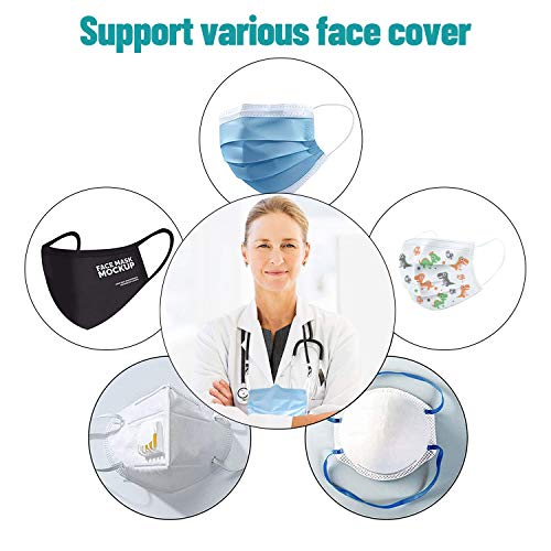 5 Piezas Cordón de Longitud Ajustable para mascarilla,Cordones Correa de Cuello Cubierta de Cara Portátil Ajustable Soporte de Hebillas de Cubierta Facial Clips Soporte Flexibles de Babero 5 Piezas Cordón de Longitud Ajustable para mascarilla,Cordones Correa de Cuello Cubierta de Cara Portátil Ajustable Soporte de Hebillas de Cubierta Facial Clips Soporte Flexibles de Babero